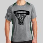 Heather Colorblock Contender ™ Tee Thumbnail