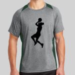 Heather Colorblock Contender ™ Tee Thumbnail