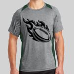 Heather Colorblock Contender ™ Tee Thumbnail