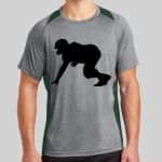 Heather Colorblock Contender ™ Tee Thumbnail