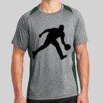 Heather Colorblock Contender ™ Tee Thumbnail