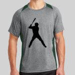 Heather Colorblock Contender ™ Tee Thumbnail