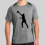 Heather Colorblock Contender ™ Tee Thumbnail