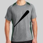 Heather Colorblock Contender ™ Tee Thumbnail