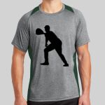 Heather Colorblock Contender ™ Tee Thumbnail