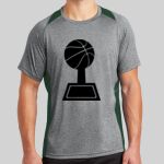 Heather Colorblock Contender ™ Tee Thumbnail