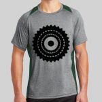 Heather Colorblock Contender ™ Tee Thumbnail