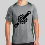 Heather Colorblock Contender ™ Tee Thumbnail