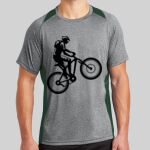 Heather Colorblock Contender ™ Tee Thumbnail