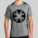 Heather Colorblock Contender ™ Tee Thumbnail