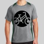 Heather Colorblock Contender ™ Tee Thumbnail