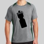Heather Colorblock Contender ™ Tee Thumbnail
