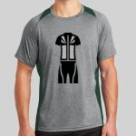 Heather Colorblock Contender ™ Tee Thumbnail