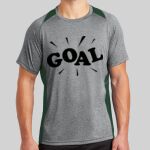 Heather Colorblock Contender ™ Tee Thumbnail