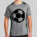 Heather Colorblock Contender ™ Tee Thumbnail