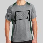 Heather Colorblock Contender ™ Tee Thumbnail