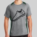 Heather Colorblock Contender ™ Tee Thumbnail