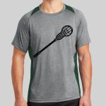 Heather Colorblock Contender ™ Tee Thumbnail