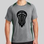 Heather Colorblock Contender ™ Tee Thumbnail