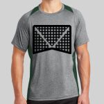 Heather Colorblock Contender ™ Tee Thumbnail