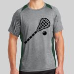 Heather Colorblock Contender ™ Tee Thumbnail