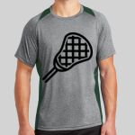 Heather Colorblock Contender ™ Tee Thumbnail