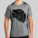 Heather Colorblock Contender ™ Tee Thumbnail