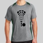 Heather Colorblock Contender ™ Tee Thumbnail