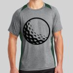 Heather Colorblock Contender ™ Tee Thumbnail