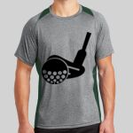 Heather Colorblock Contender ™ Tee Thumbnail