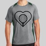 Heather Colorblock Contender ™ Tee Thumbnail