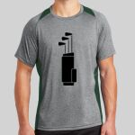Heather Colorblock Contender ™ Tee Thumbnail