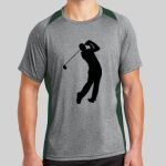 Heather Colorblock Contender ™ Tee Thumbnail