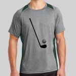 Heather Colorblock Contender ™ Tee Thumbnail