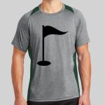 Heather Colorblock Contender ™ Tee Thumbnail