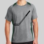 Heather Colorblock Contender ™ Tee Thumbnail