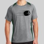 Heather Colorblock Contender ™ Tee Thumbnail