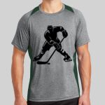 Heather Colorblock Contender ™ Tee Thumbnail