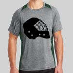 Heather Colorblock Contender ™ Tee Thumbnail