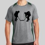 Heather Colorblock Contender ™ Tee Thumbnail