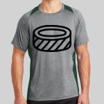 Heather Colorblock Contender ™ Tee Thumbnail