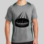 Heather Colorblock Contender ™ Tee Thumbnail