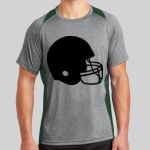 Heather Colorblock Contender ™ Tee Thumbnail