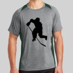 Heather Colorblock Contender ™ Tee Thumbnail