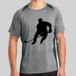 Heather Colorblock Contender ™ Tee Thumbnail