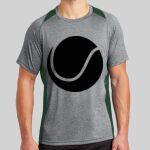 Heather Colorblock Contender ™ Tee Thumbnail