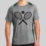 Heather Colorblock Contender ™ Tee Thumbnail