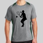 Heather Colorblock Contender ™ Tee Thumbnail