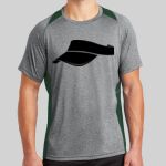 Heather Colorblock Contender ™ Tee Thumbnail