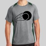 Heather Colorblock Contender ™ Tee Thumbnail